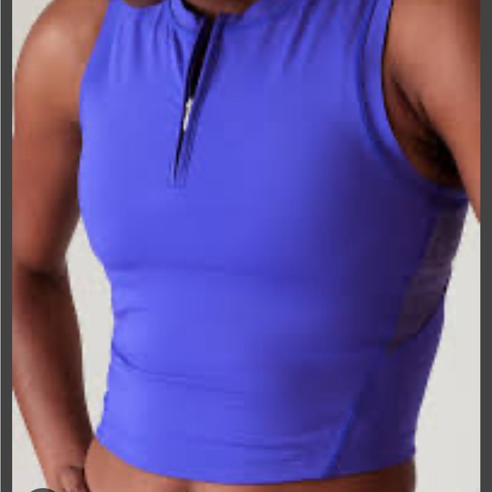 Athleta Women's Blue Tank Top